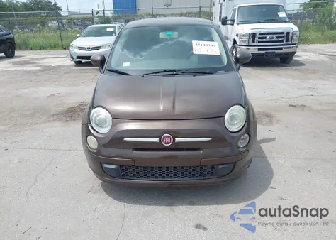 2012 Fiat 500 Pop from USA, damaged, VIN 3C3CFFAR5CT208799